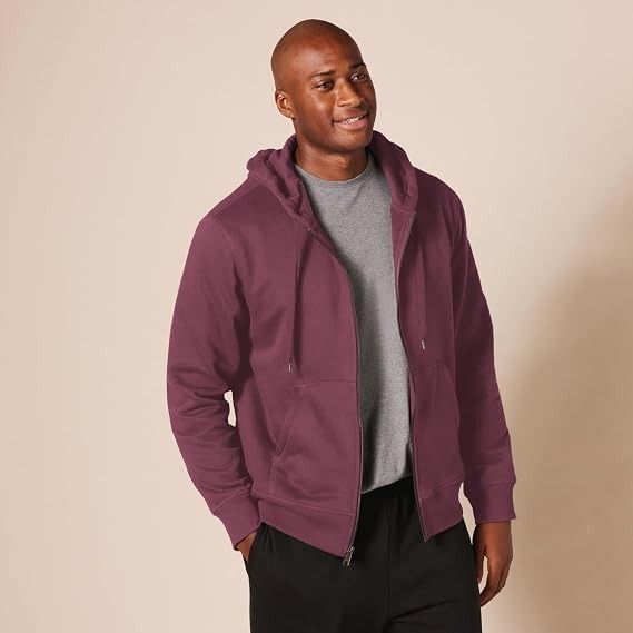 Purple Zip-Up Hoodie imagen 5